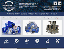 Tablet Screenshot of heneveld.com